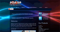 Desktop Screenshot of popups.co.za